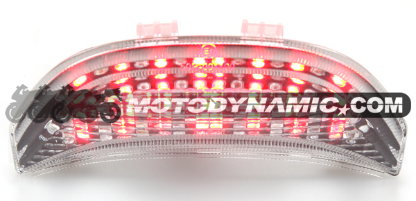03-06 Honda CBR-600RR / 04-07 CBR-1000RR Sequential LED Tail Lights Clear