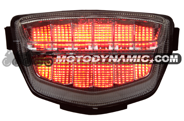 2008-2012 Honda CBR-1000RR Sequential LED Tail Lights Clear