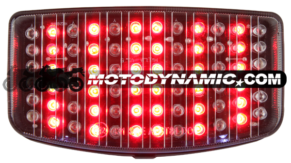 2003-2011 Honda Ruckus Sequential LED Tail Lights Clear
