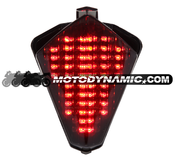 2007-2008 Yamaha YZF R1 Sequential LED Tail Lights Smoked