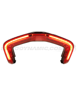 2018-2024 Ducati Panigale V4 LED Tail Lights with Integrated Sequential LED Signals in Red Lens