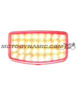 2003-2024 Honda Ruckus NPS50 LED Tail Lights with Integrated Alternating Sequential LED Signals in Clear Lens