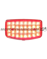 2003-2024 Honda Ruckus NPS50 Motor Scooter LED Tail Lights with Integrated Alternating Sequential LED Signals in Smoke Lens