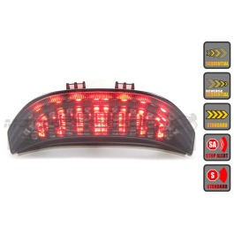 03-06 Honda CBR-600RR / 04-07 CBR-1000RR Sequential LED Tail Lights Smoke