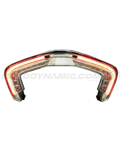 2018-2024 Ducati Panigale V4 LED Tail Lights with Integrated Sequential LED Signals in Clear Lens