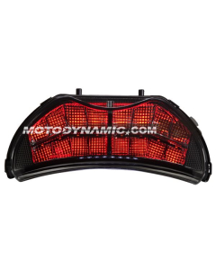 1999-2000 Honda CBR-600 F4 / 2004-2006 CBR-600 F4i Sequential LED Tail Lights Smoke