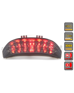 03-06 Honda CBR-600RR / 04-07 CBR-1000RR Sequential LED Tail Lights Smoke