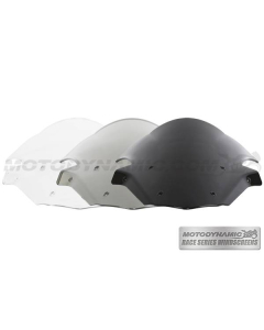 Motodynamic Race Series Windscreens - Kawasaki Ninja ZX-10R 2011-2015 Clear Light Smoke Black