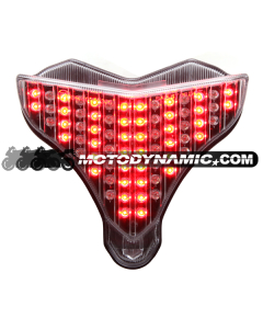 2009-2014 Yamaha YZF R1 Sequential LED Tail Lights Clear